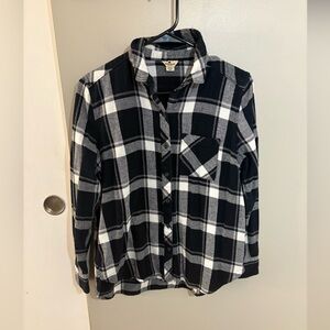 Woolrich Plaid Button-Up Flannel Shirt